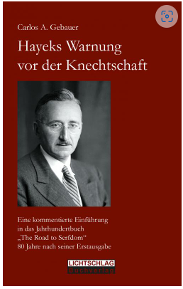 Buchcover: Hayeks Warnung vor der Knechtschaft